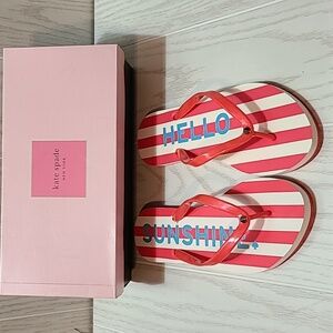 Kate Spade New York Flip Flops - New in box.